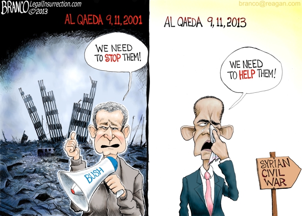 Al Qaeda 911 Political Cartoon