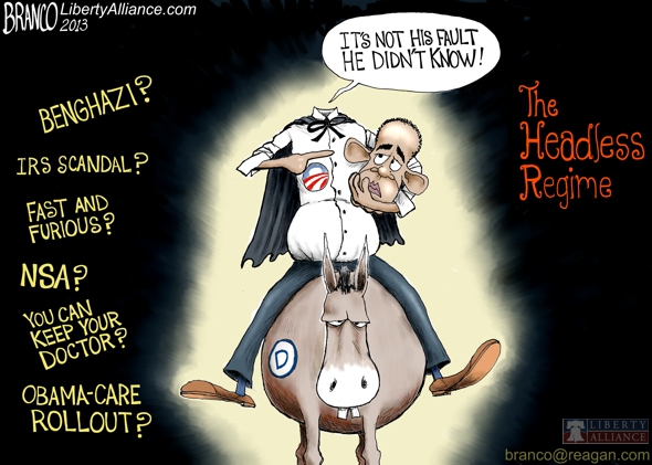 Headless Obama Regime