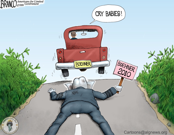 Boehner Mocks Conservatives