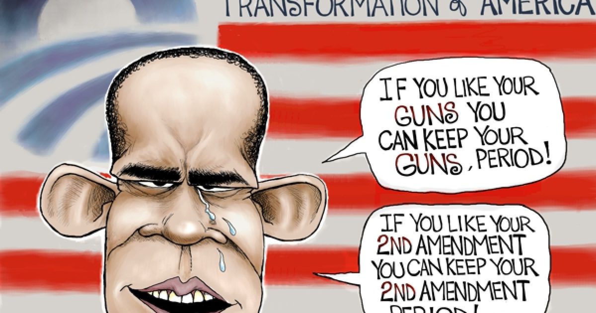 Obama Promises| Political Cartoon | A.F.Branco