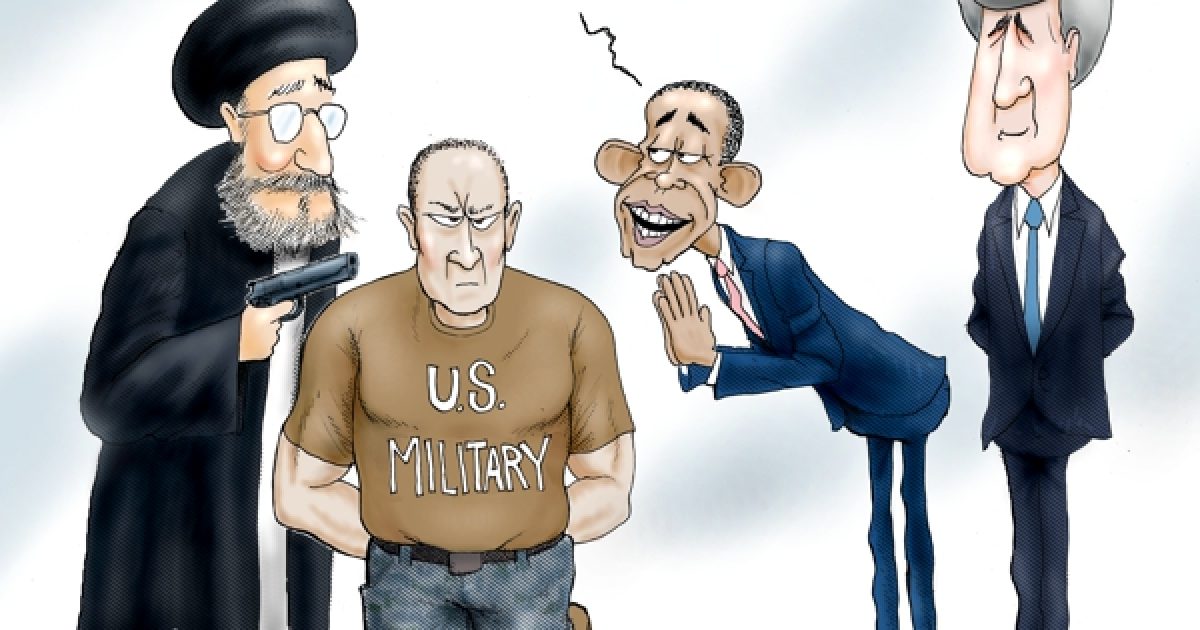 U.S. Navy In Iran | Political Cartoon | A.F. Branco