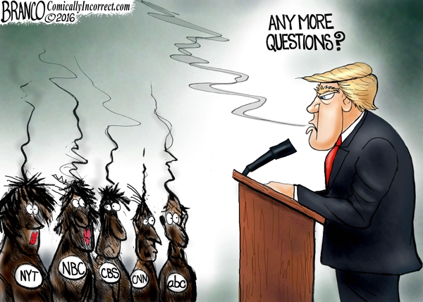 Trump Blasts The Media