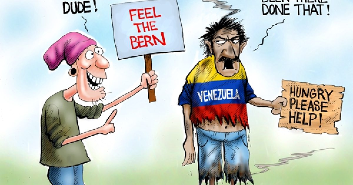 Venezuela Crisis | Political Cartoon | A.F. Branco