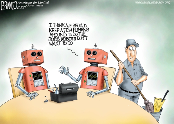 Robots Taking Jobs