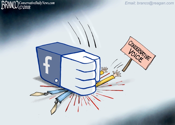 Facebook Bans Conservatives