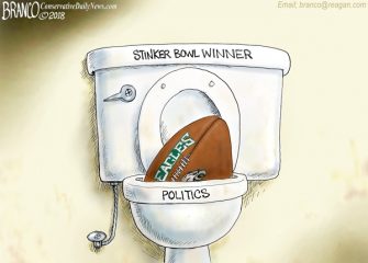 A.F. Branco cartoon – Number Two