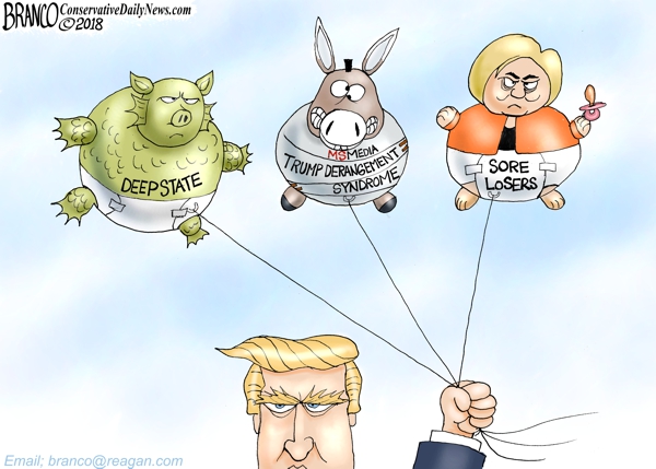 Trump Protest balloons