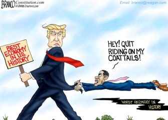 A.F. Branco Cartoon – Whining From Behind