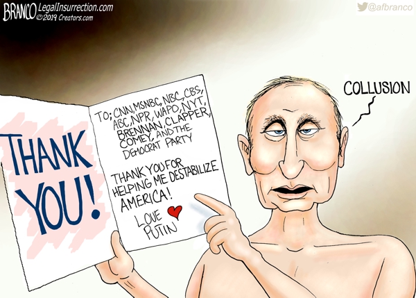 Putin Collusion with U.S. Media