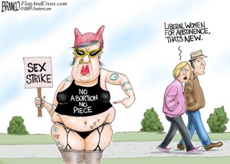A.F. Branco Cartoon – War On Sex
