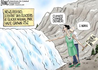 A.F. Branco Cartoon – Inconvenient Glaciers