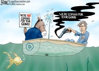 A.F. Branco Cartoon – Going Out with a Bang
