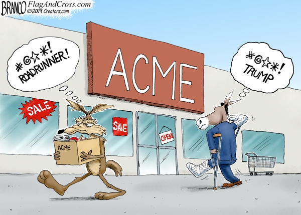 Democrats are Like Wylie Coyote