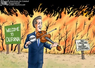 A.F. Branco Cartoon – Feeling the Burn