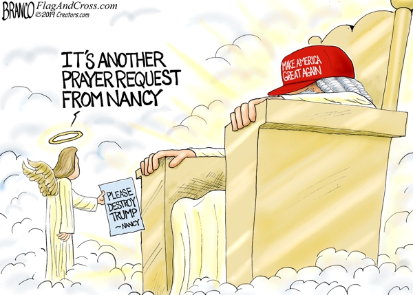 Nancy Prays for Trump