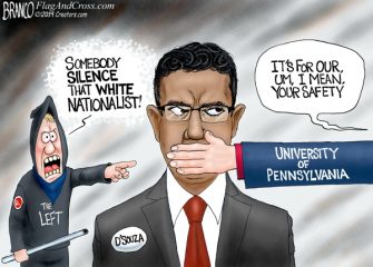 A.F. Branco Cartoon – Penned Down