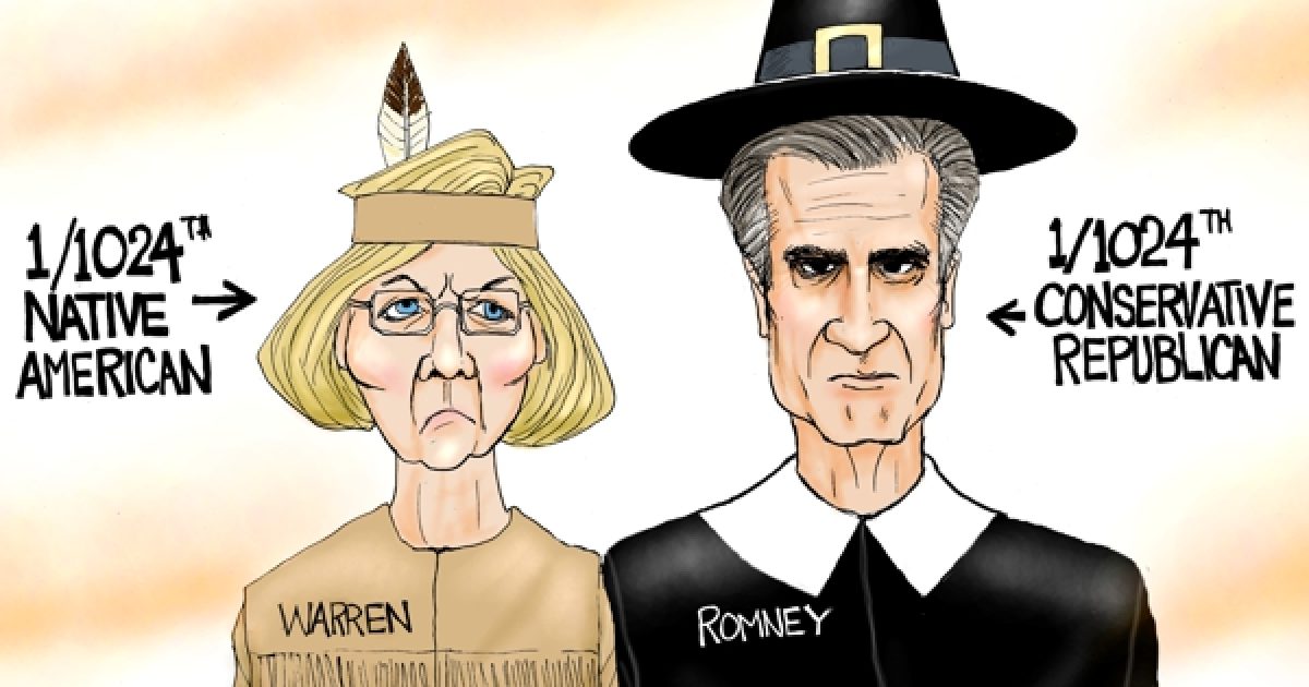 A.F. Branco Cartoon - Thanksgivings Misgivings - Comically Incorrect