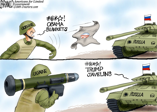 Blankets vs Javelins for Ukraine