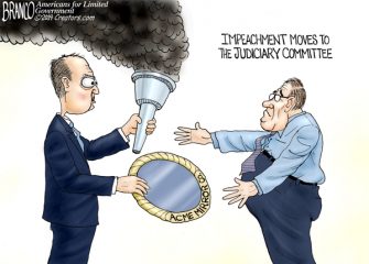 A.F. Branco Cartoon – Passing of the Hoax