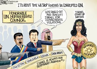 A.F. Branco Cartoon – U.N. Human Rights Sham