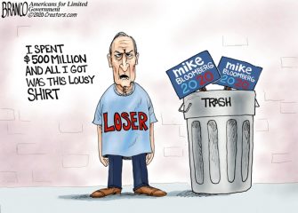 A.F. Branco Cartoon – Mike Can’t Get It Done