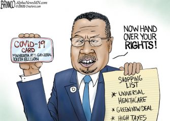 A.F. Branco Cartoon – What’s In His Wallet