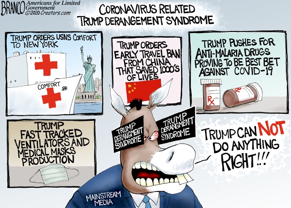 Coronavirus Trump Derangement Syndrome