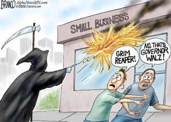 A.F. Branco Cartoon – Death March