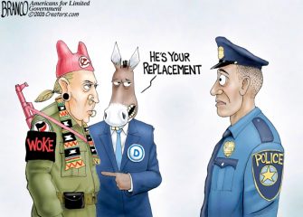 A.F. Branco Cartoon – Changing of the Guard