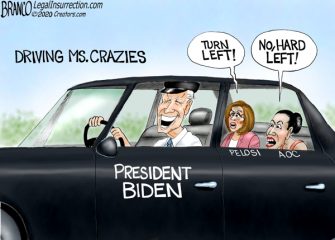 Branco Cartoon – Driving While Indoctrinated