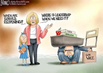 A.F. Branco Cartoon – Moms on the Frontline