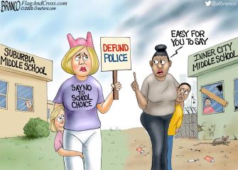 A.F. Branco Cartoon – Cheap Talk