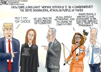 A.F. Branco Cartoon – MAGA Choice