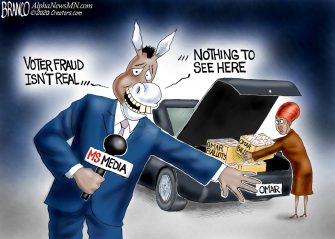A.F. Branco Cartoon – Reaping the Harvest