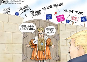A.F. Branco Cartoon – King Putz