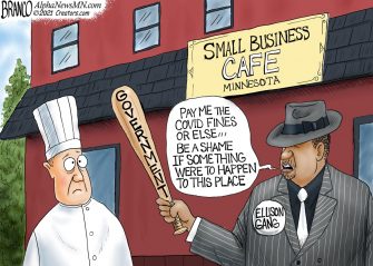 A.F. Branco Cartoon – Mobocrat