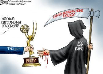 A.F. Branco Cartoon – Dr. Death