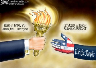 A.F. Branco Cartoon – On Loan From God