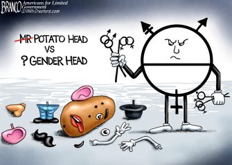 A.F.  Branco Cartoon – Ouch Potato