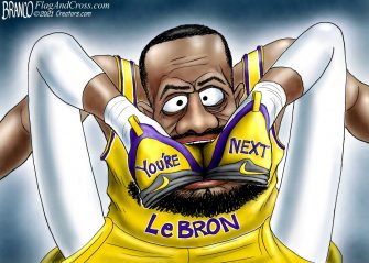 A.F. Branco Cartoon – LeBone-Head