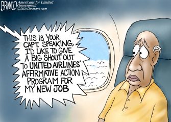 A.F. Branco Cartoon – The Woke Skies