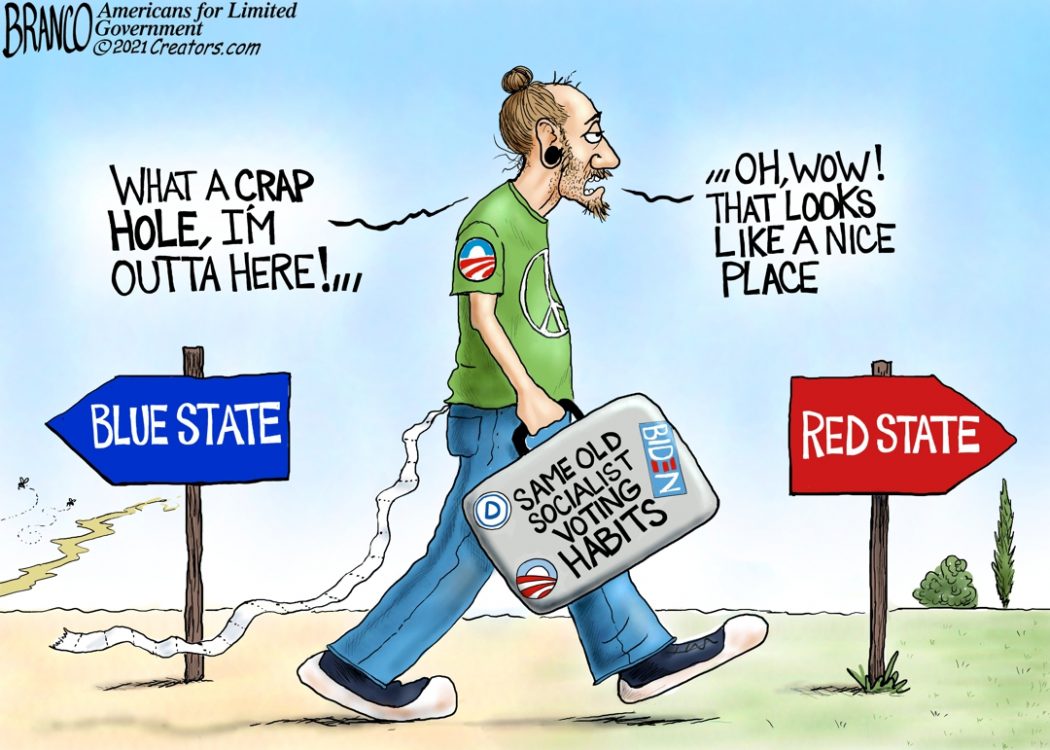 Blue State vs Red States
