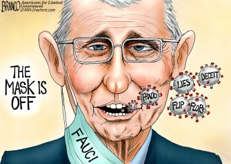 A.F. Branco Cartoon – Fauci-Gate