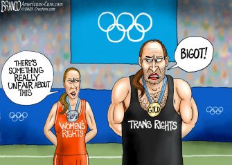 A.F. Branco Cartoon – Poor Sport