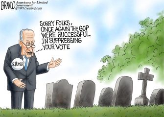 A.F. Branco Cartoon – Dying To Vote