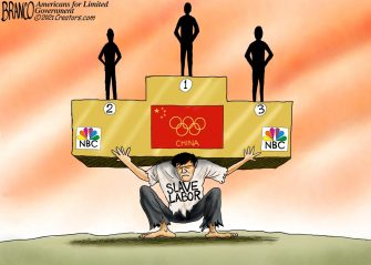 A.F. Branco Cartoon – Powerlifter