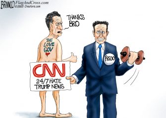 A.F. Branco Cartoon – His Brother’s Keeper