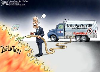 A.F. Branco Cartoon – Burning Man
