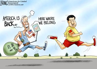 A.F. Branco Cartoon – Leading From Behind