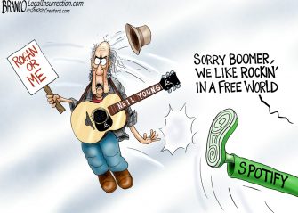 A.F. Branco Cartoon – Old Man, Look At “Your” Life